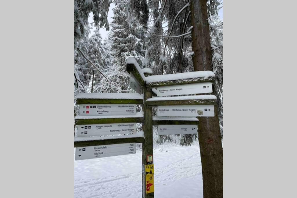 Zeit Fuer Dich Am Bergelchen, Winterberg公寓 外观 照片